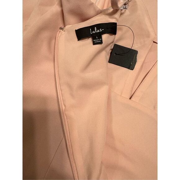 Lulus blush pink sleeveless dress size large - Picture 9 of 10